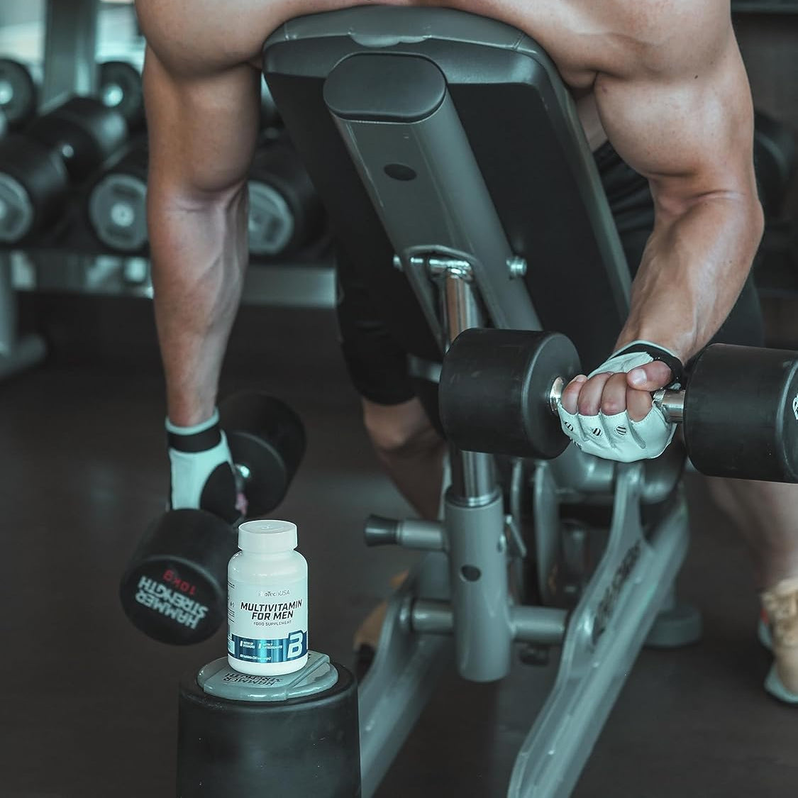 BioTechUSA Multivitamin for Men - 60 Tablets with Essential Vitamins & Minerals for Energy, Immunity & Overall Health | Daily Supplement for Active Men & Fitness Enthusiasts