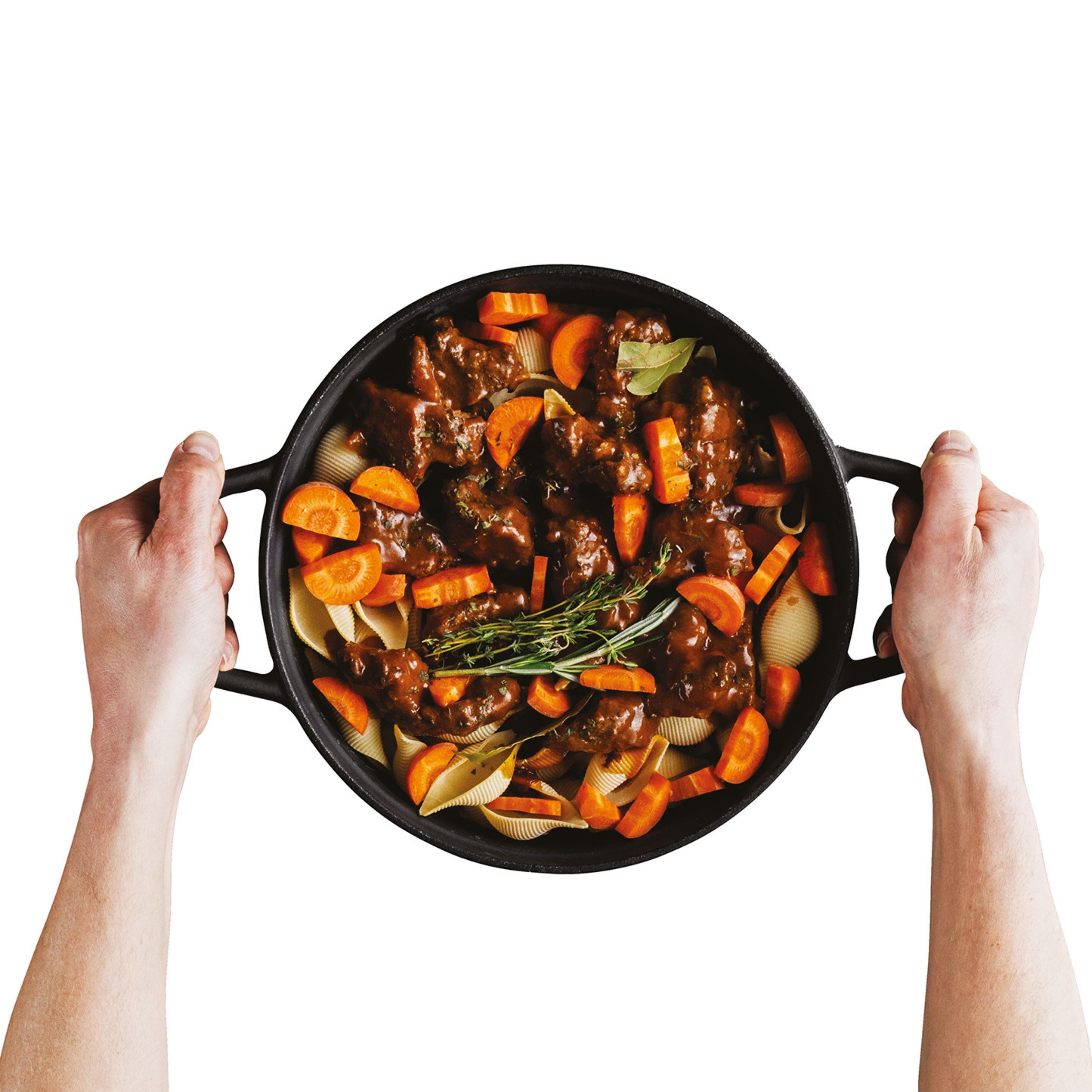 BergHOFF Leo Graphite Enamel Cast Iron Round Grill Pan 10.25 Inch - Premium Non-Stick Grill Pan for Steak, Chicken & Vegetables - Perfect for Indoor & Outdoor Cooking, BBQ, Camping & Stovetop Use