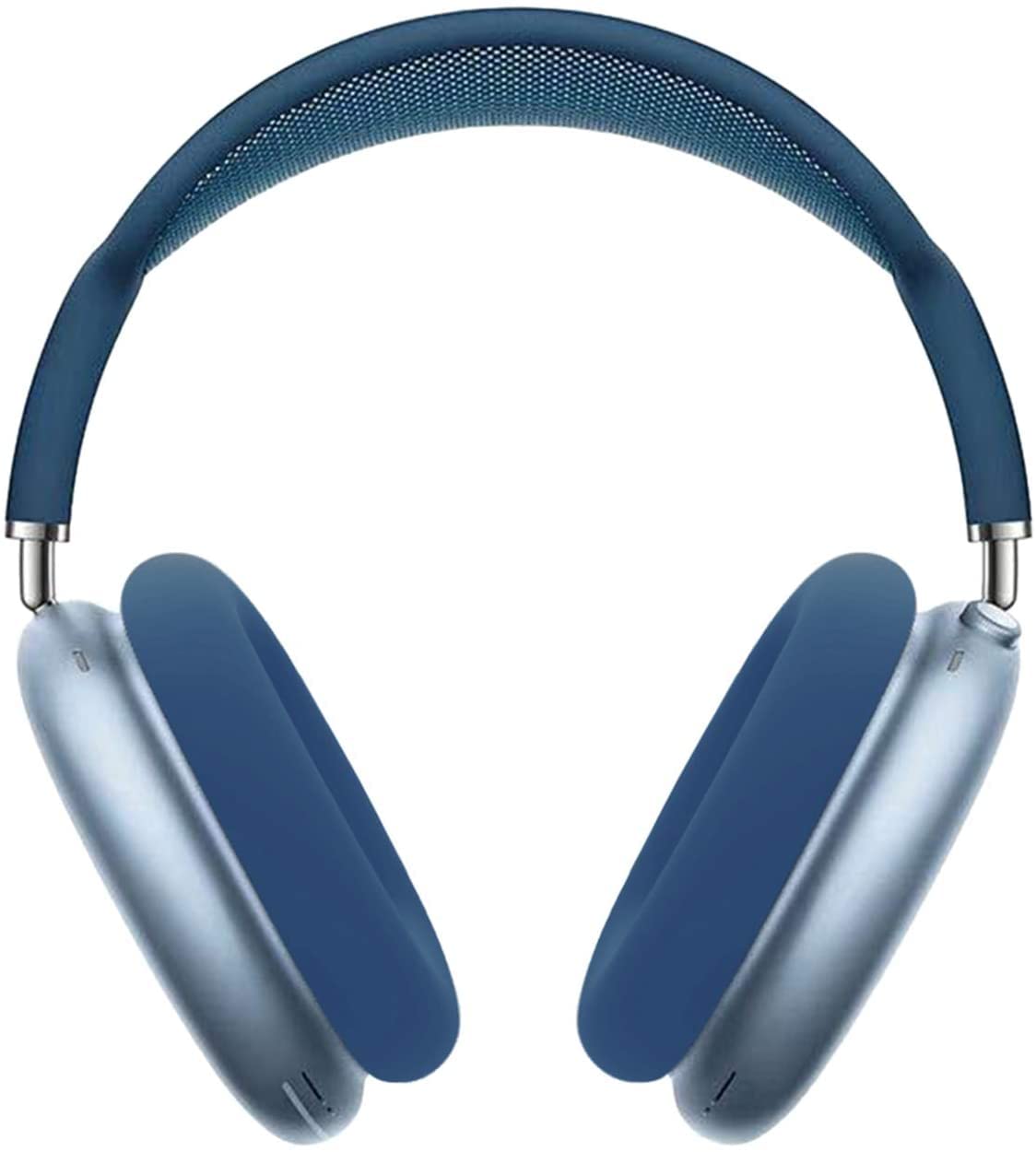 Premium Silicone Earpad Covers for AirPods Max - Anti-Scratch, Shock-Resistant Ear Cushion Protectors with Deep Blue Design | Perfect for Travel, Workouts & Daily Commute Protection