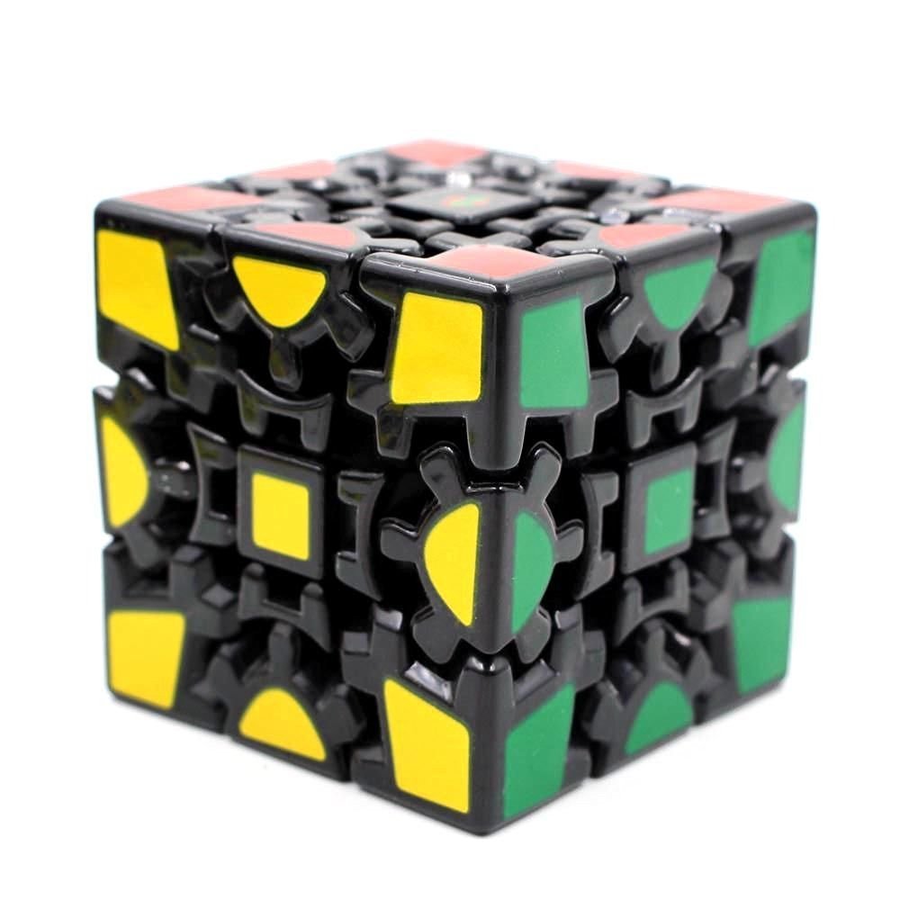 Kiditos 3x3 Stickerless Gear Cube - Speed Magic Cube Puzzle Toy for Kids & Adults - Brain Teaser & Stress Relief - Perfect for Office, Travel & Family Game Night
