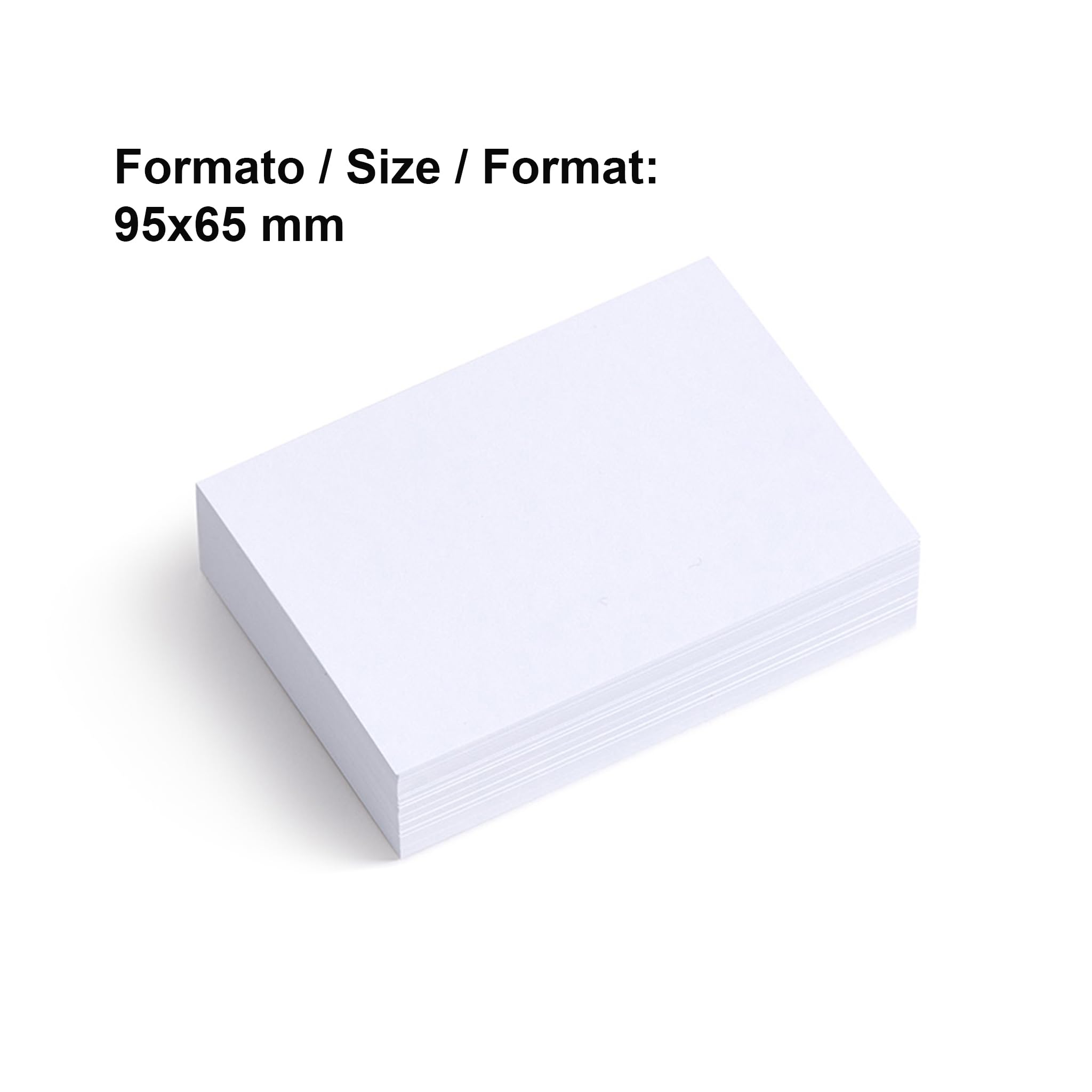 Miquelrius 200gsm Index Cards - 200 Pack Smooth Study Flashcards (95x65mm) for School, Office & Exam Prep - Perfect for Memorization, Language Learning & Presentation Notes