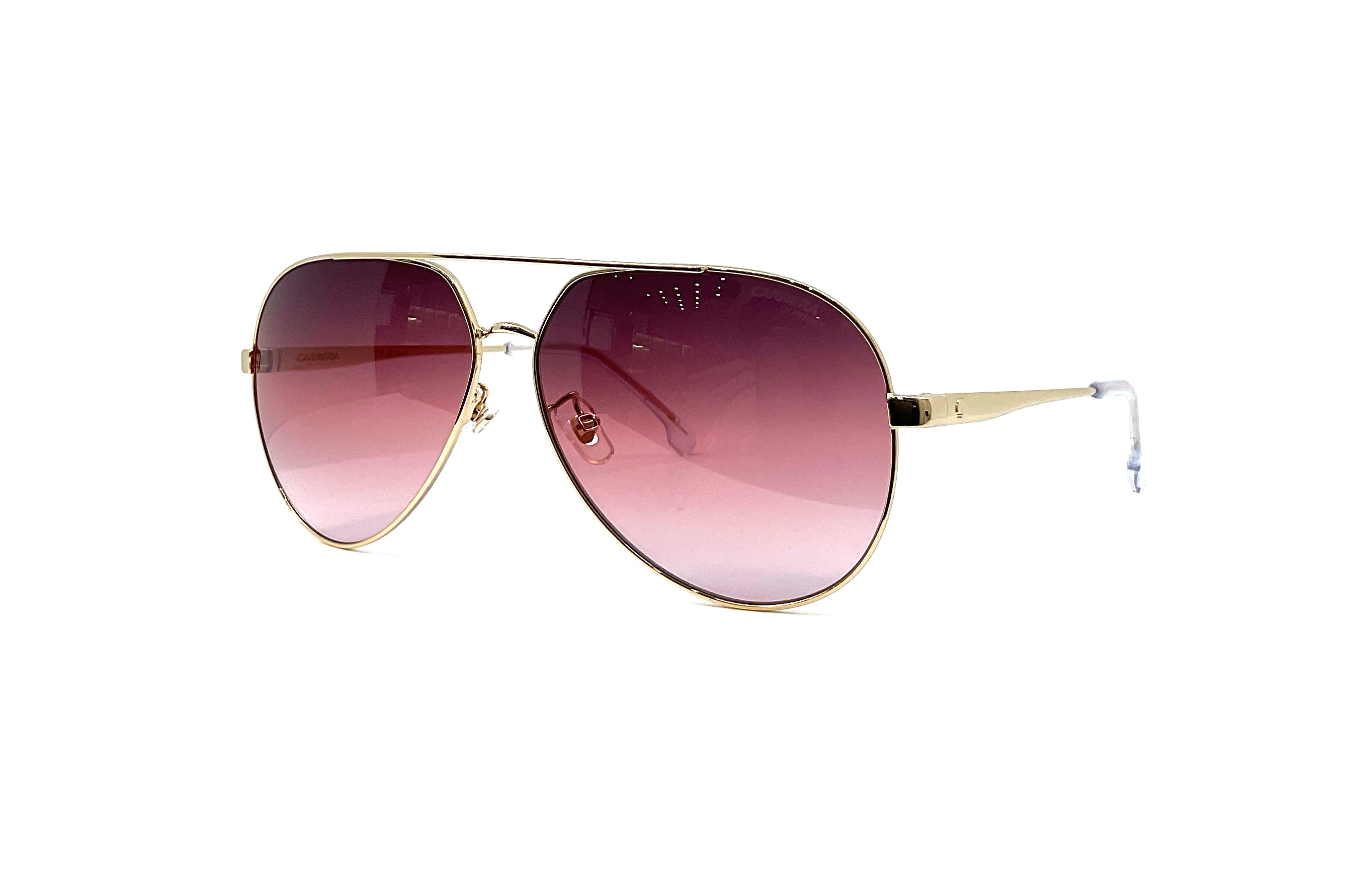 Carrera 3005/S Sunglasses - Gold Burgundy Frame UV Protection for Men & Women | Fashionable Driving & Outdoor Sports Eyewear
