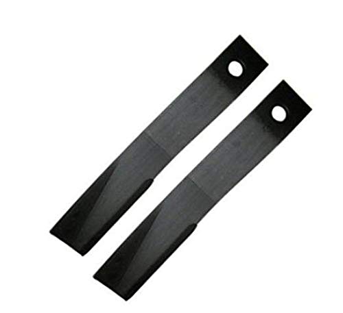 Set of 2 Bush Hog 7555BH Rotary Mower Blades & 2 7919BH Blade Bolt Kits - Replacement Parts for Bush Hog Mowers - Perfect for Lawn Maintenance, Landscaping & Agricultural Use