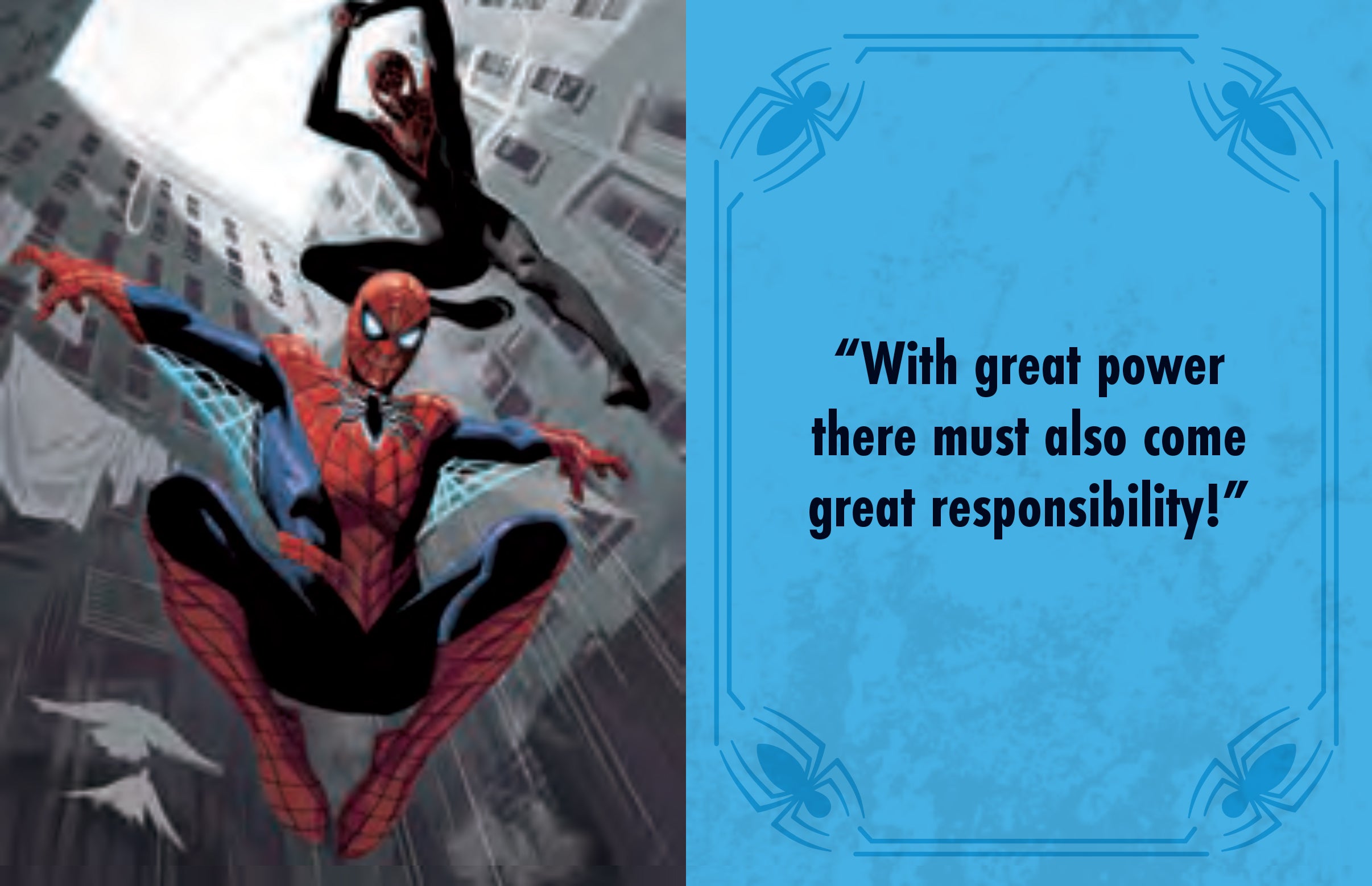 Marvel Comics Spider-Man: Inspirational Quotes & Funny Quips from Your Friendly Neighborhood Superhero | Perfect for Fans, Gifts & Home Decor