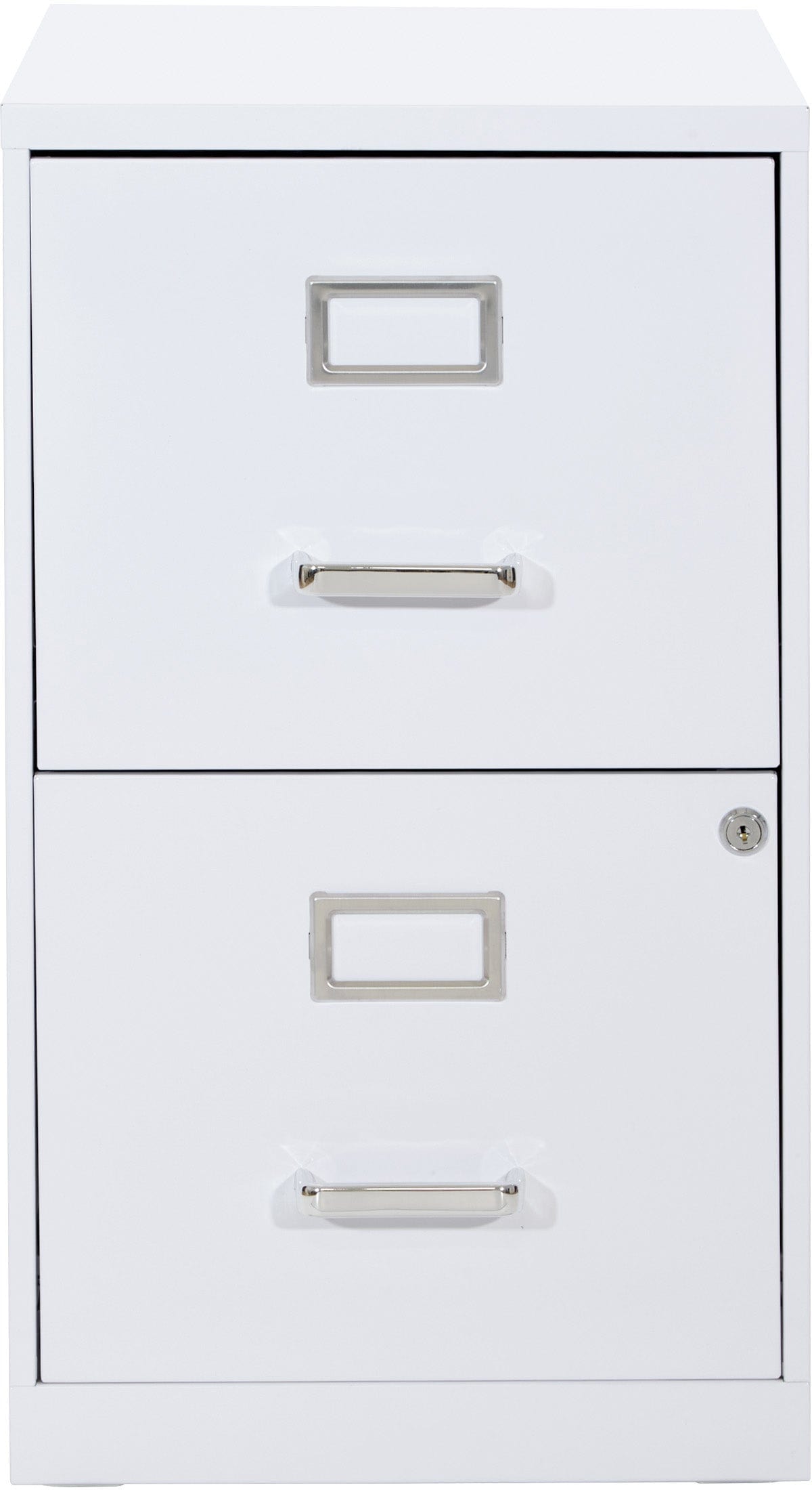 Office Star 2-Drawer Metal File Cabinet - Letter Size, Black, Heavy Duty Steel Storage for Documents & Folders - Perfect for Home Office, School, or Workplace Organization