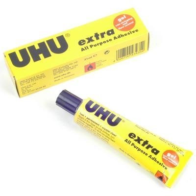 UHU All Purpose Glue Gel - 31ml | Strong Adhesive for Paper, Wood, Fabric, Plastic | Perfect for DIY Crafts, Home Repairs & School Projects