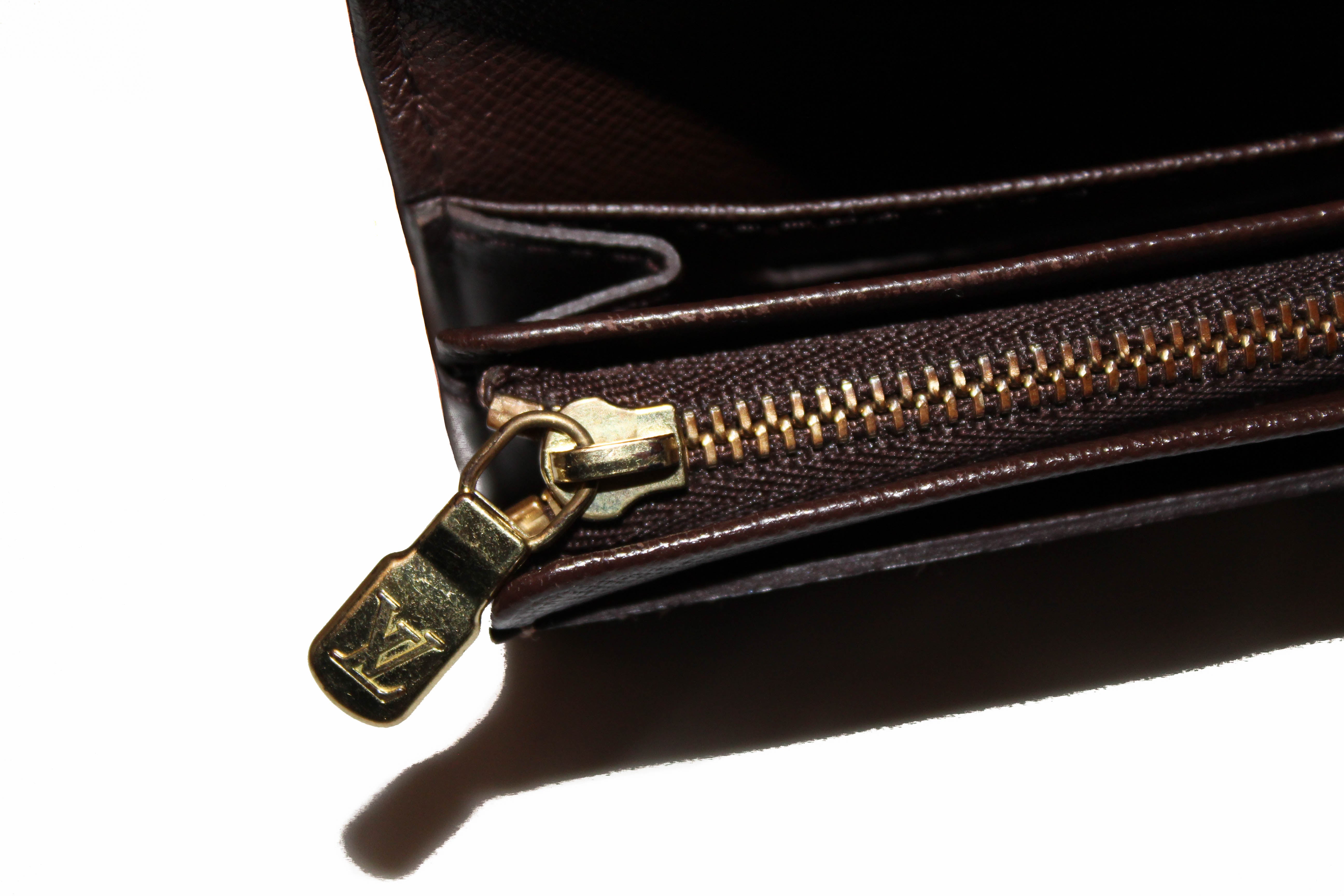 Authentic Louis Vuitton Damier Ebene Tressor Wallet for Men - Genuine Leather Bifold Wallet with RFID Protection - Perfect for Business, Travel & Everyday Use