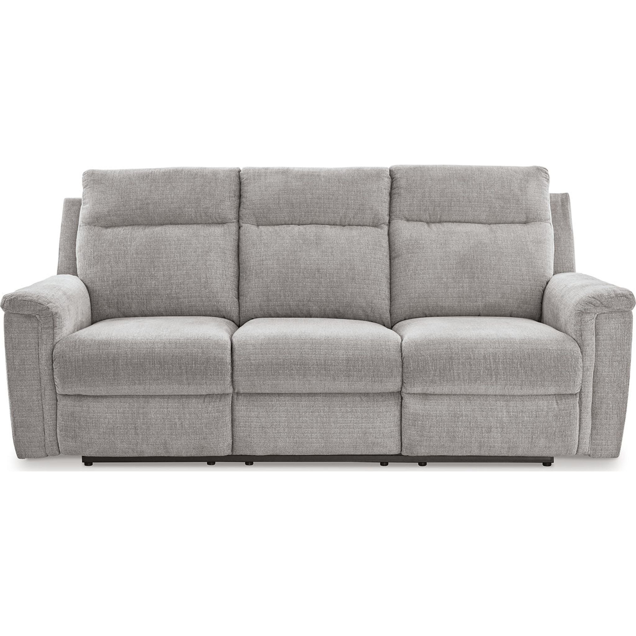 Barnsana Power Reclining Sofa - Electric Recliner Couch with USB Charging & Cup Holders | Modern Living Room Furniture for Home Theater & Relaxation