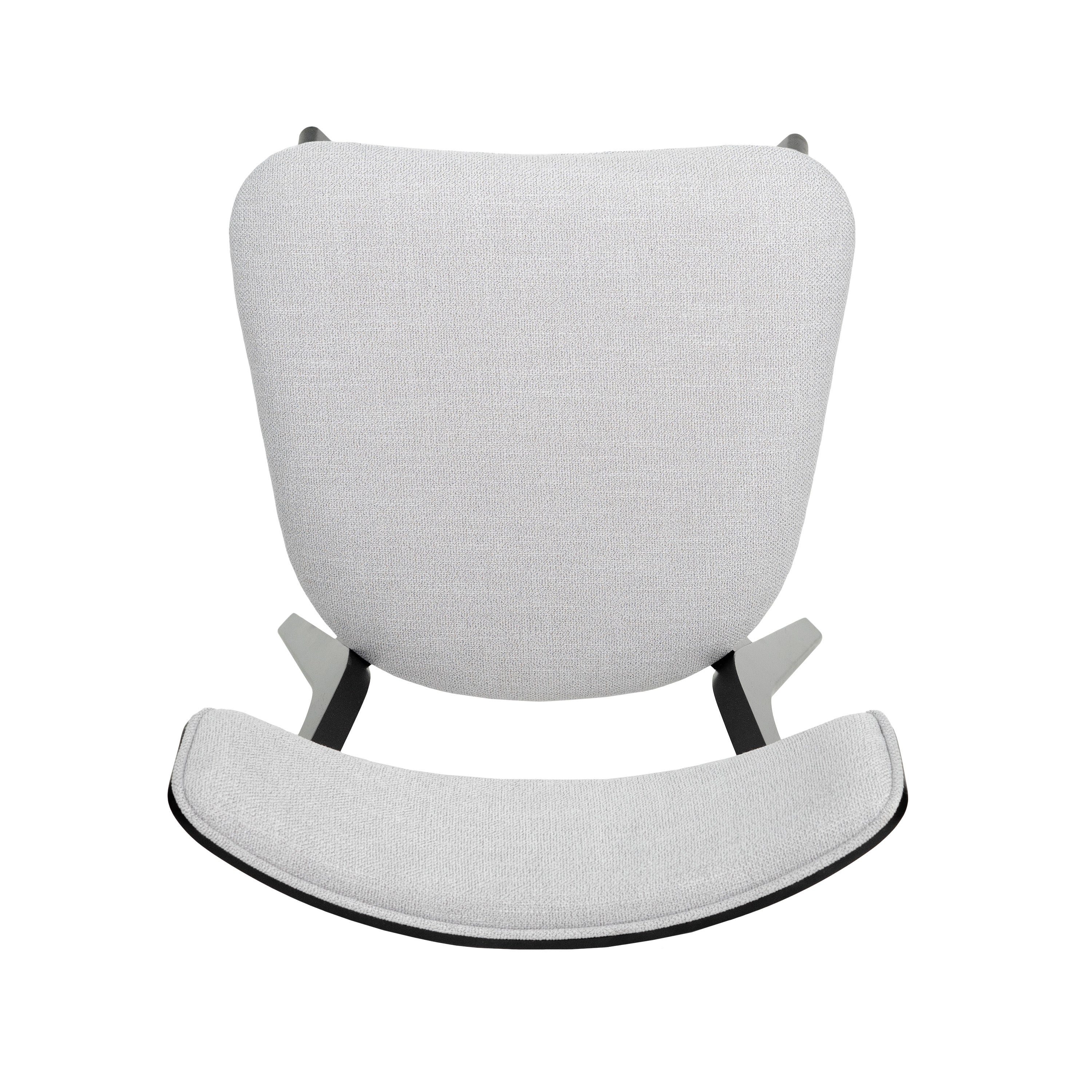 Modern Dining Chairs Set of 2 - Sturdy Wooden Kitchen Chairs with Padded Seats - Perfect for Dining Room, Kitchen, Breakfast Nook & Small Spaces