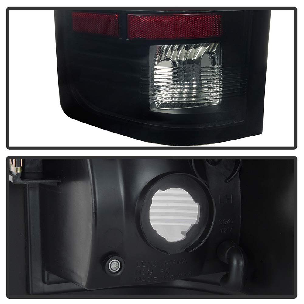 ACANII LED Tail Lights for 2007-2013 Chevy Silverado 1500 & 2007-2014 2500/3500 HD Models - Smoke Lens Style, DOT Approved, Plug & Play Installation - Perfect for Off-Roading, Night Driving & Truck Customization