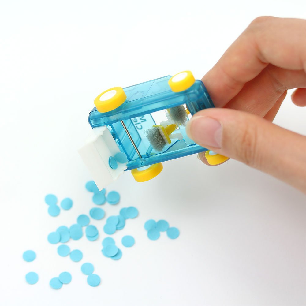 Midori Desk Mini Cleaner - Compact & Portable White Desktop Vacuum (65461006) - Perfect for Home, Office & Car Cleaning