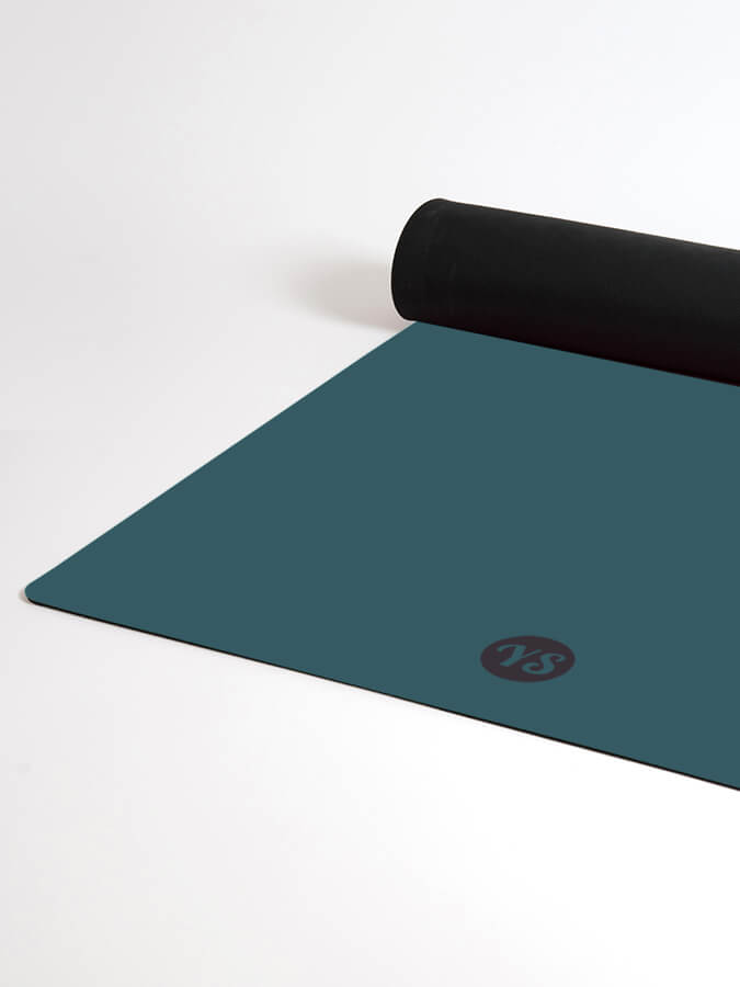 Non-Slip 4mm Thick Yoga Mat for Hot Yoga, Pilates & Home Workouts - Perfect for Studios, Gyms & Travel