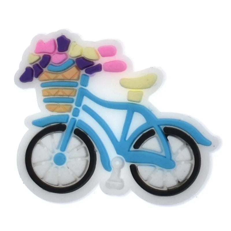Wholesale 1pc PVC Shoe Charms for Crocs - Beach Vacation Badges, Sandal Decorations for Women & Kids, Jeans Pins for Men - Perfect for Summer Accessories, DIY Shoes & Fashion Outfits