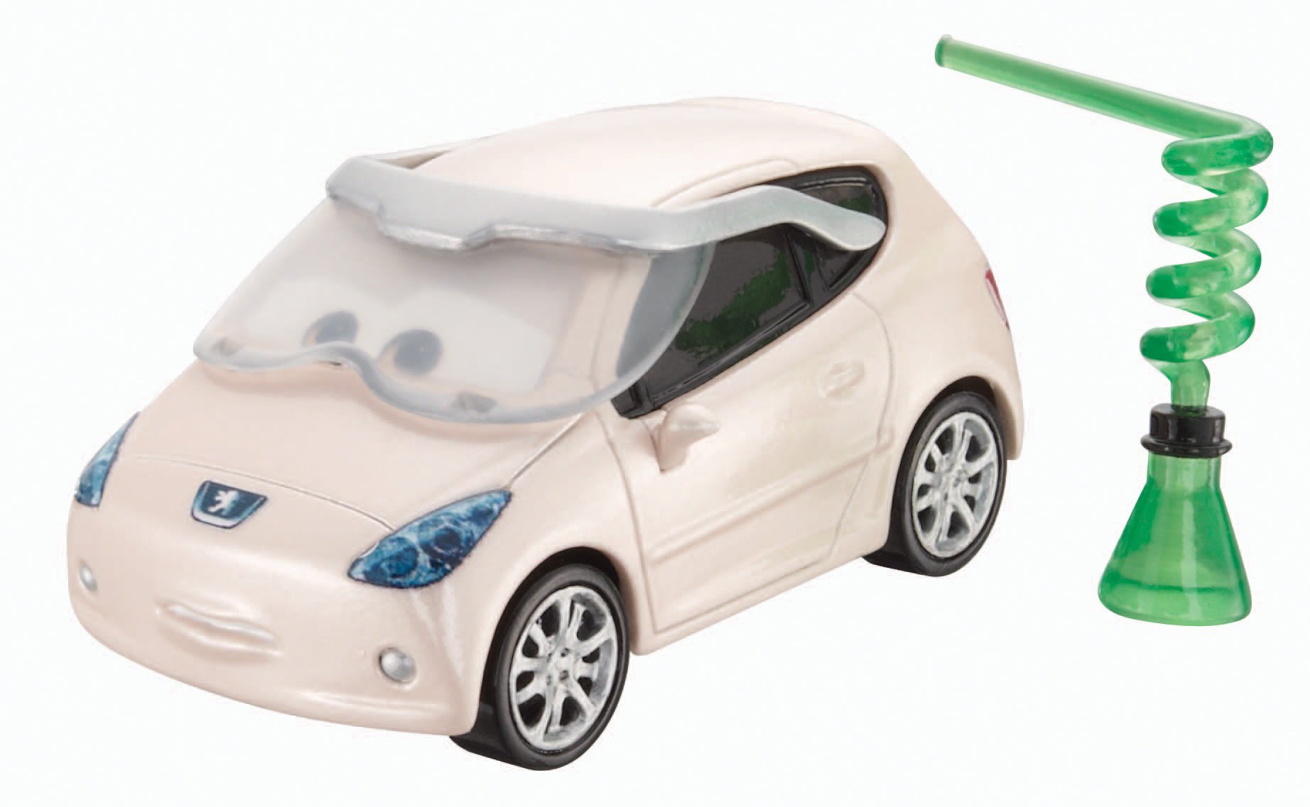 Disney Pixar Cars Diecast Toy - Lightning McQueen Chemist with Beaker | Collectible Action Figure for Kids & Fans | Perfect for Playtime, Display & Gifts