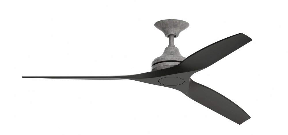 Fanimation MA6721BGZ Spitfire Motor-GZ Ceiling Fan - 52 Inch, Multi-Speed, Galvanized Finish - Perfect for Living Rooms, Bedrooms, and Outdoor Covered Patios