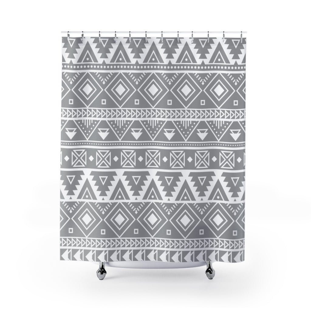 Boho Southwestern Shower Curtain - Waterproof Bathroom Decor for Vintage & Bohemian Style Homes - Perfect for Farmhouse, Apartment, and RV Bathrooms