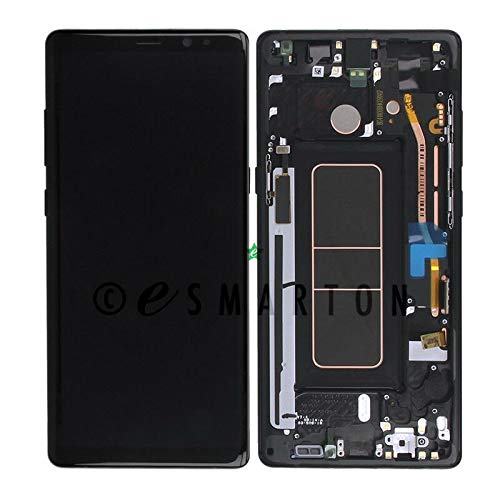 Original: ePartSolution Replacement for Samsung Galaxy Note 8 SM-N950 OLED LCD Display Digitizer Touch Screen + Frame Assembly USA (Black)   Optimized: Samsung Galaxy Note 8 SM-N950 OLED LCD Display Touch Screen Digitizer + Frame Assembly Replacement - Black | Compatible with Note 8 SM-N950 | Easy DIY Repair for Cracked or Unresponsive Screens | USA Stock