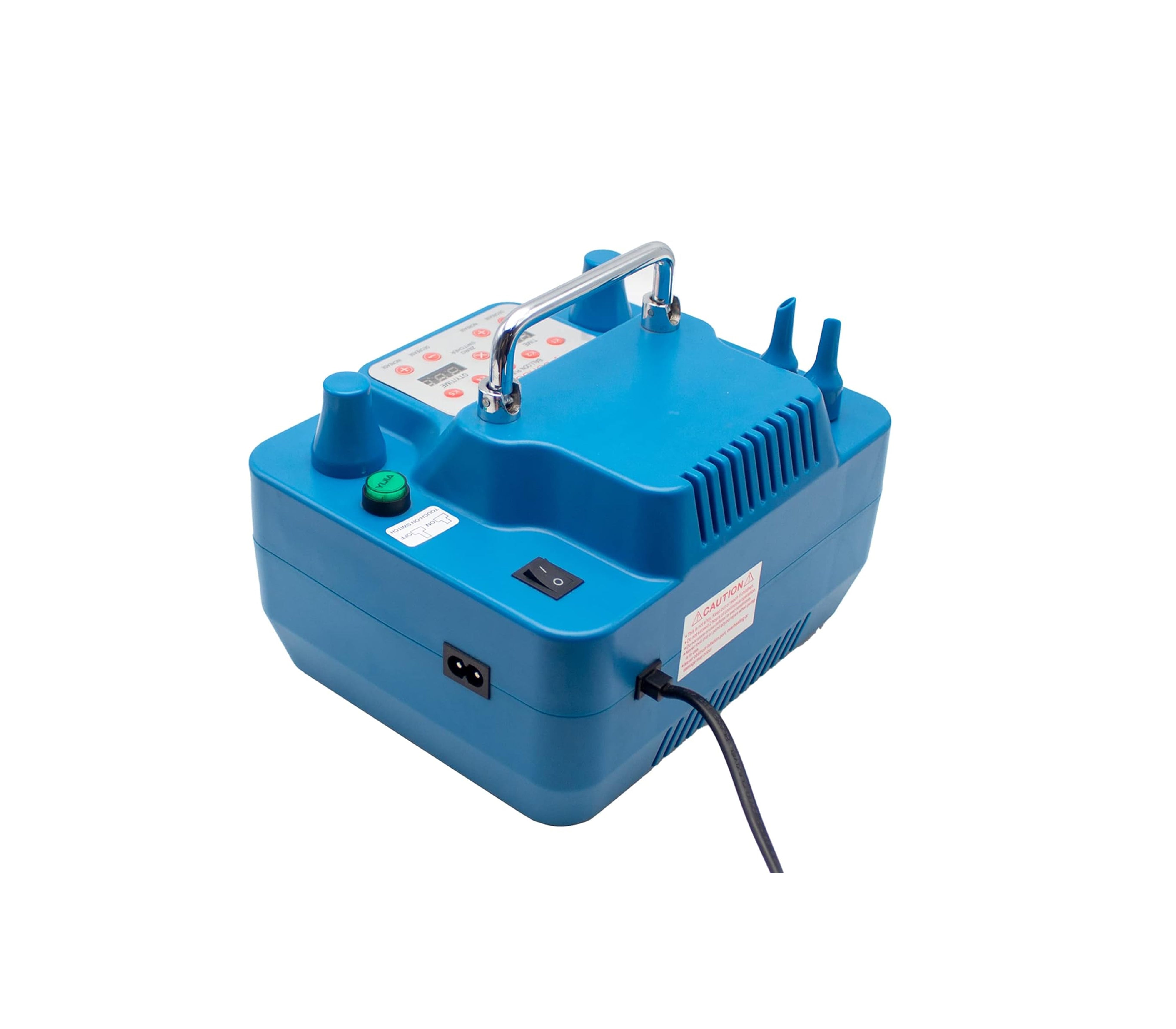 1000W 120V Electric Balloon Air Pump - Fast Inflation for Party Balloons, Wedding & Birthday Decorations - Portable Air Blower for Balloon Arches, Columns & Backdrops