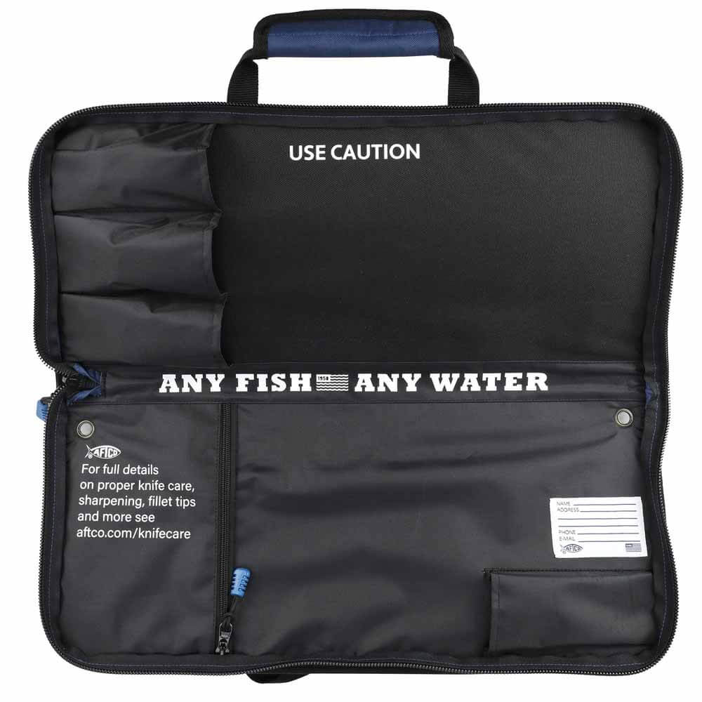 Aftco Knife Case - Holds 3 Aftco Fishing Knives - Perfect for Fishing Trips & Outdoor Adventures