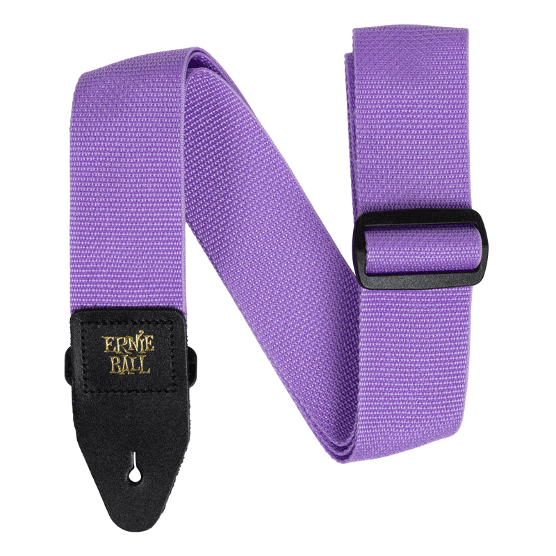 Ernie Ball Polypro Guitar Strap - Purple Sunset | Adjustable & Comfortable Guitar Strap for Electric & Acoustic Guitars | Perfect for Live Performances & Studio Sessions