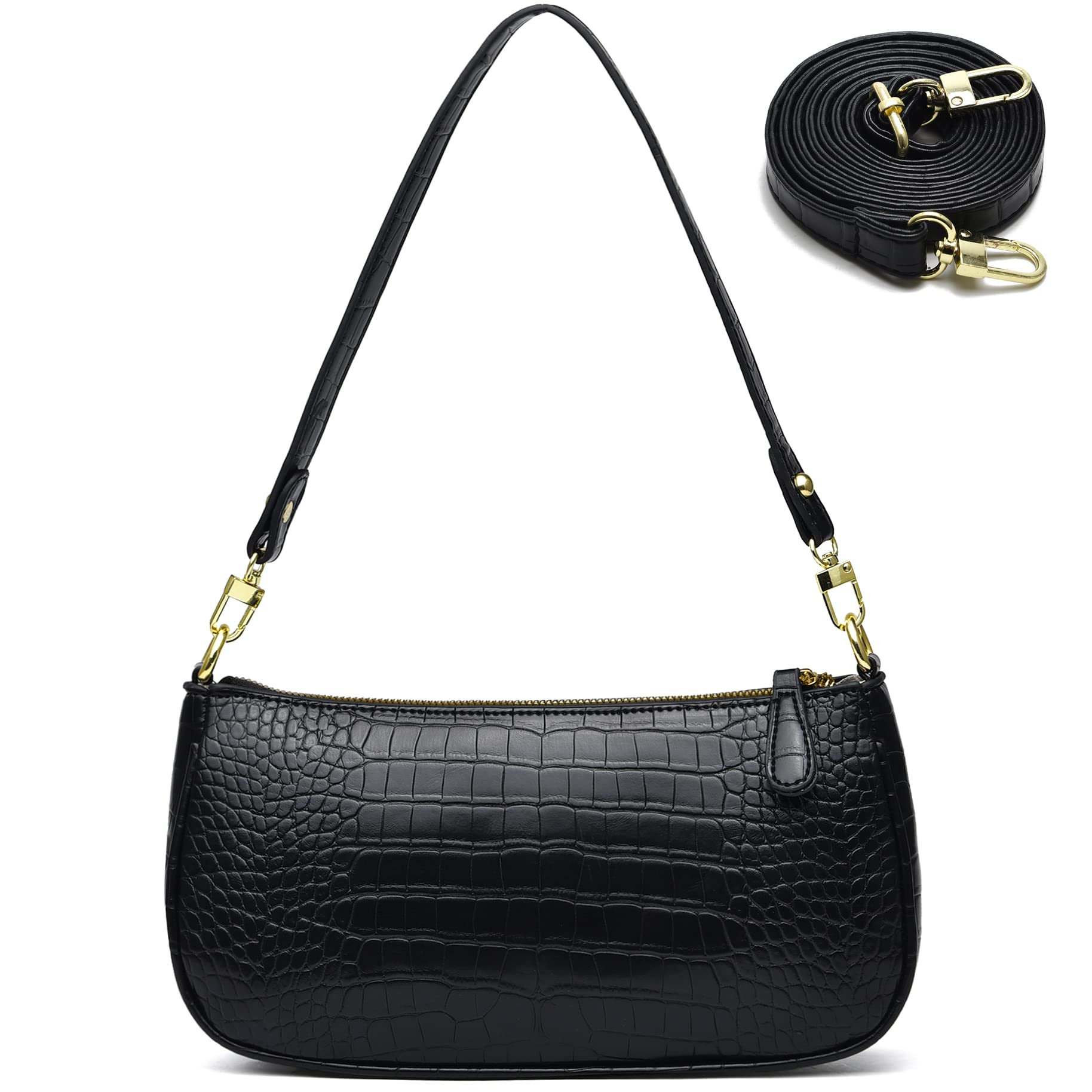 Stylish Retro Women's Crossbody Shoulder Bag - Vintage Small Tote Purse & Cute Clutch Handbag for Everyday Use, Travel & Shopping