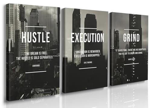 Black White Gray Hustle Art