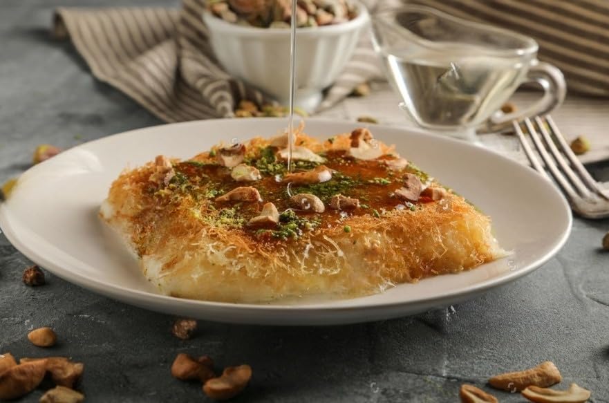Nordecks Dried & Chopped Kataifi Shredded Fillo Dough (500g/1.1lb) - Premium Kunafa Dough for Dubai Pistachio Chocolate Bars, Baklava & Middle Eastern Desserts | Perfect for Home Baking & Gourmet Recipes