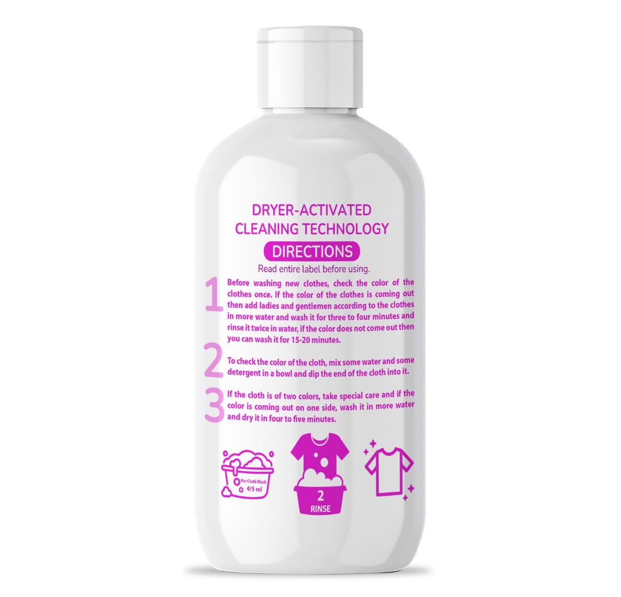 WASSEN Liquid Laundry Detergent for Delicate Fabrics - Gentle on Silk, Wool, Saree & Traditional Clothes - Hand & Machine Wash Safe (250ml) - Perfect for Silk Care, Wool Garments & Ethnic Wear