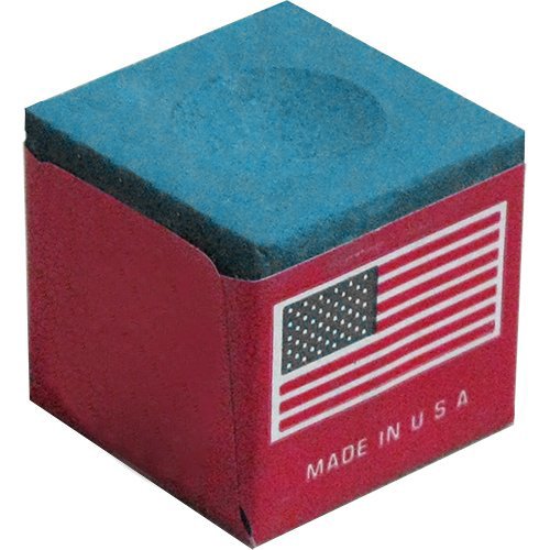 Premium Billiard Chalk Box with 12 Cubes - Blue Master Pool Cue Chalk for Professional & Home Use - Perfect for Bars, Game Rooms & Pool Halls
