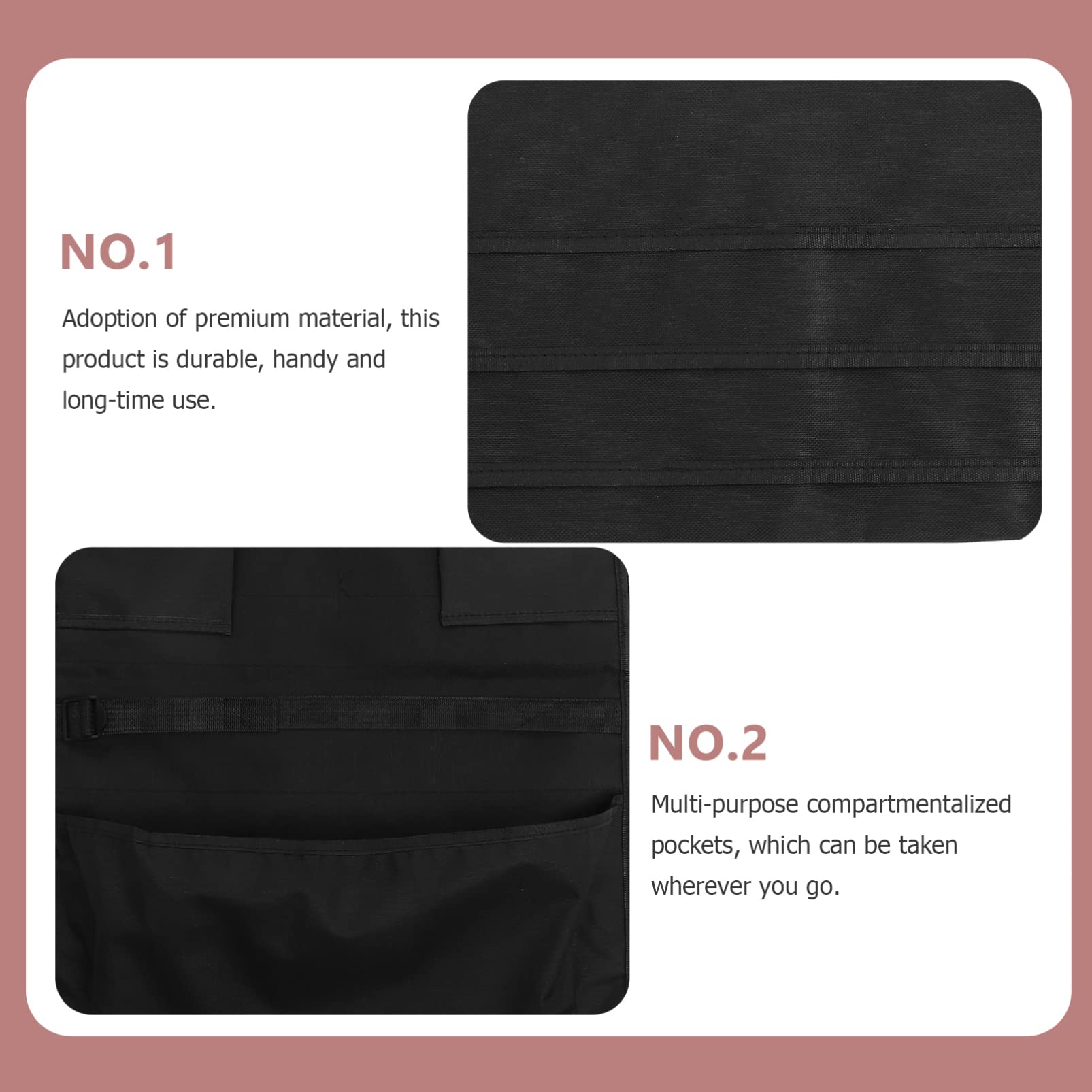 Cabilock Mesh Desk Side Hanging Organizer Bag - Multi-Purpose Storage for Office, Dorm & Home - Perfect for Shoes, Sunglasses, Stationery & Small Items - Space-Saving Hanging Canvas Pocket Organizer for Students & Professionals
