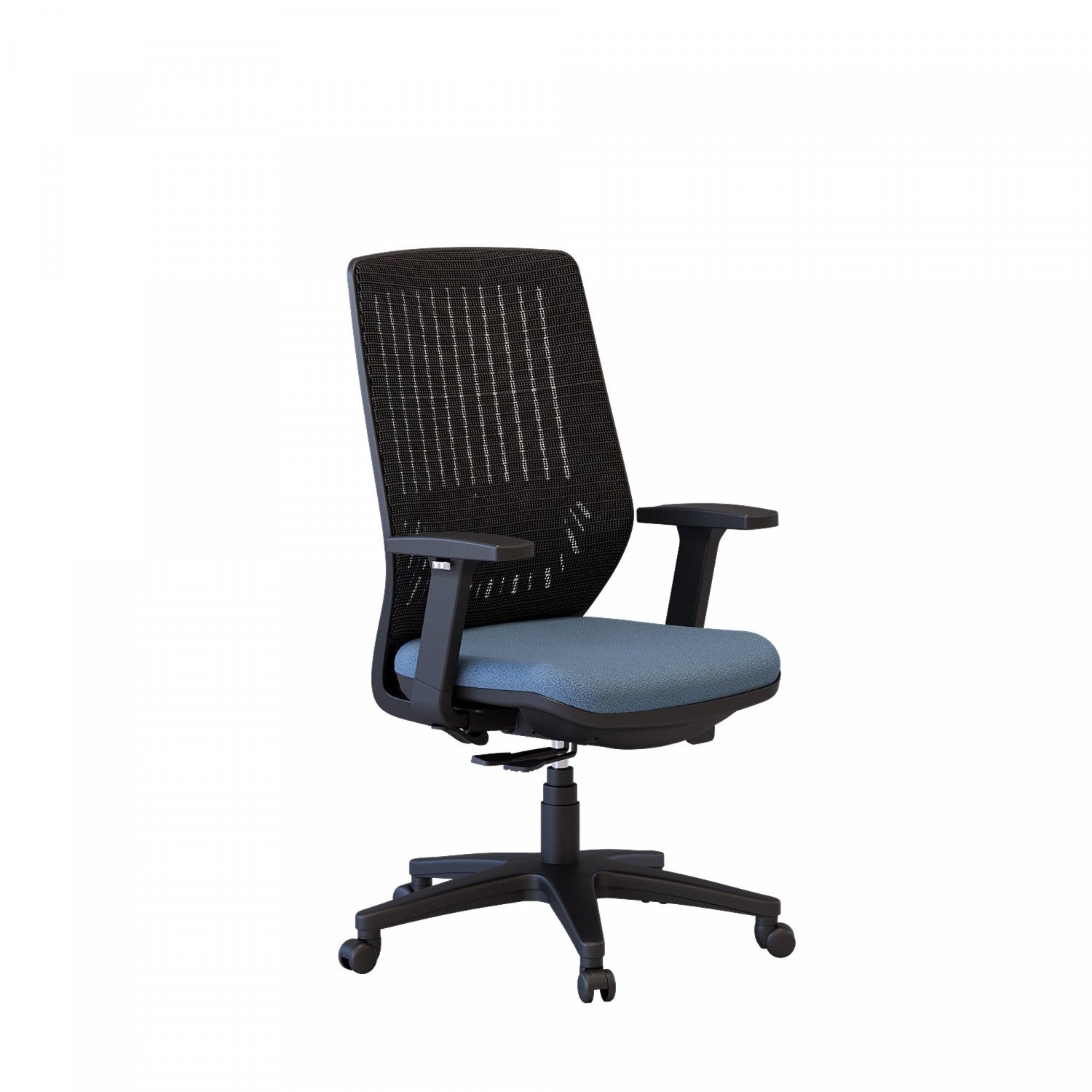 Ergonomic Mason Office Chair - Blue Sapphire Mesh Back & Adjustable Height - Perfect for Home Office, Gaming & Workspace Comfort