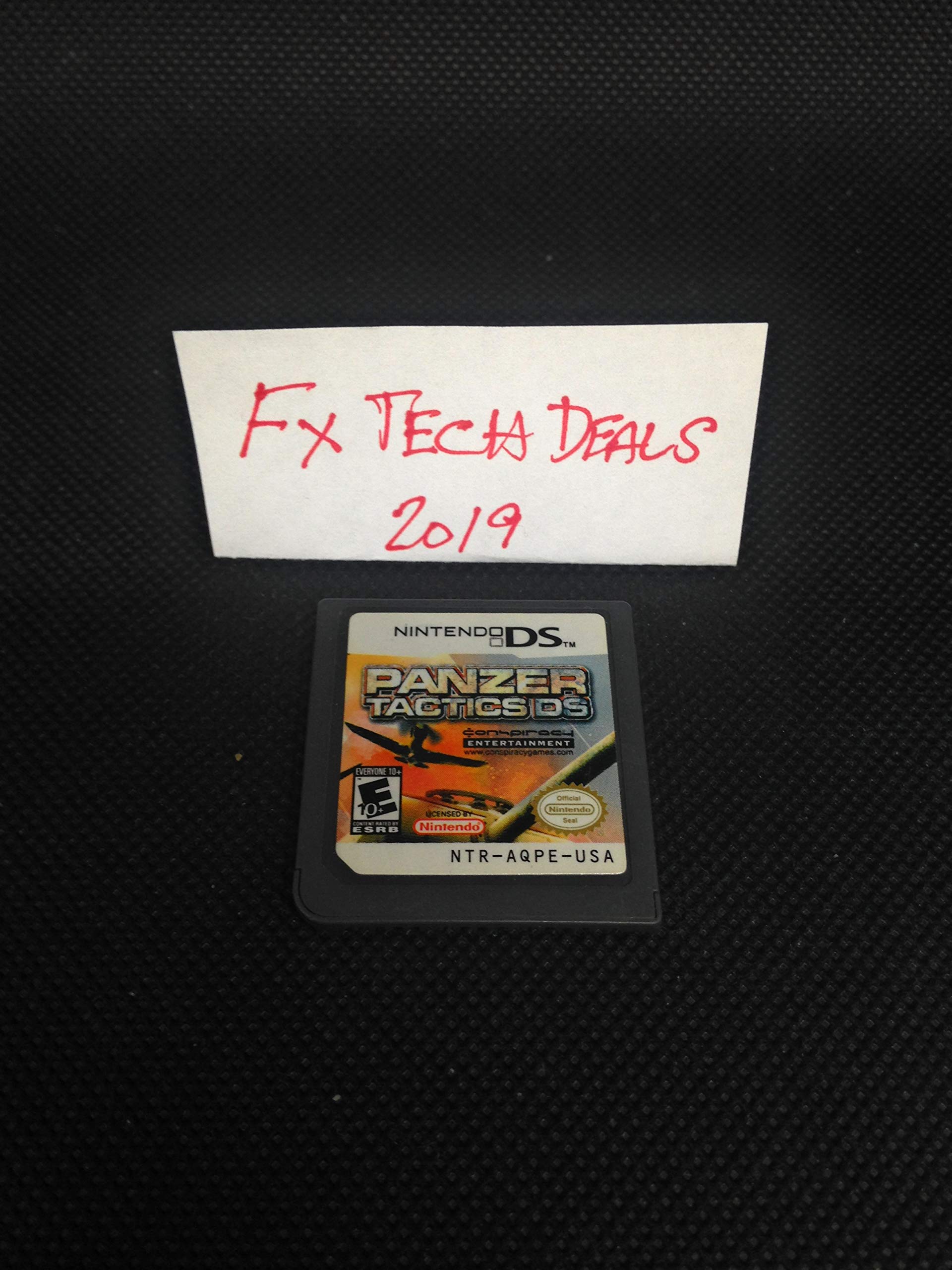Panzer Tactics - Renewed Nintendo DS Game | WWII Strategy Game for Tactical War Enthusiasts | Perfect for Portable Gaming & Collectors