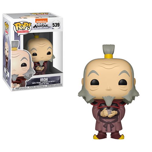 Funko Pop! AVATAR The Last Airbender: Iroh #539 Collectible Vinyl Figure - Perfect for Anime Fans, Gift for Collectors & Home Office Decor
