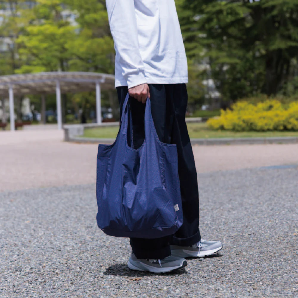 TO&FRO Foldable Reusable Shopping Tote Bag - Medium Size, Eco-Friendly Green - Perfect for Groceries, Travel & Beach Day Trips