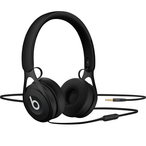 Beats by Dr. Dre Beats EP On-Ear Wired Headphones - Black | High-Quality Sound for Music, Gaming & Work | Perfect for Commuting, Travel & Office Use