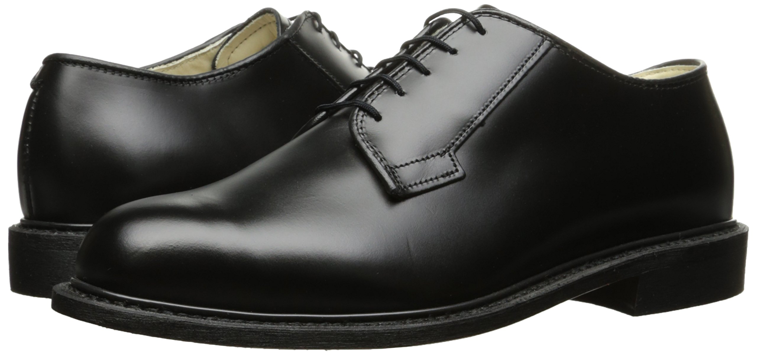 Bates Men's Navy Premier Oxford Uniform Dress Shoes - Professional & Comfortable for Work, Military, and Formal Occasions