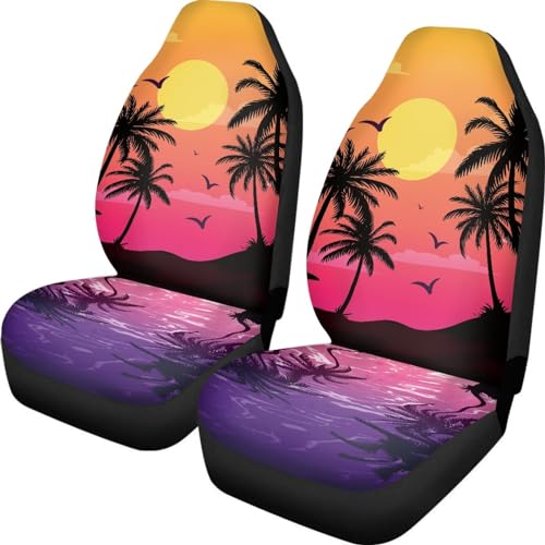 Hawaiian Palm Sunset
