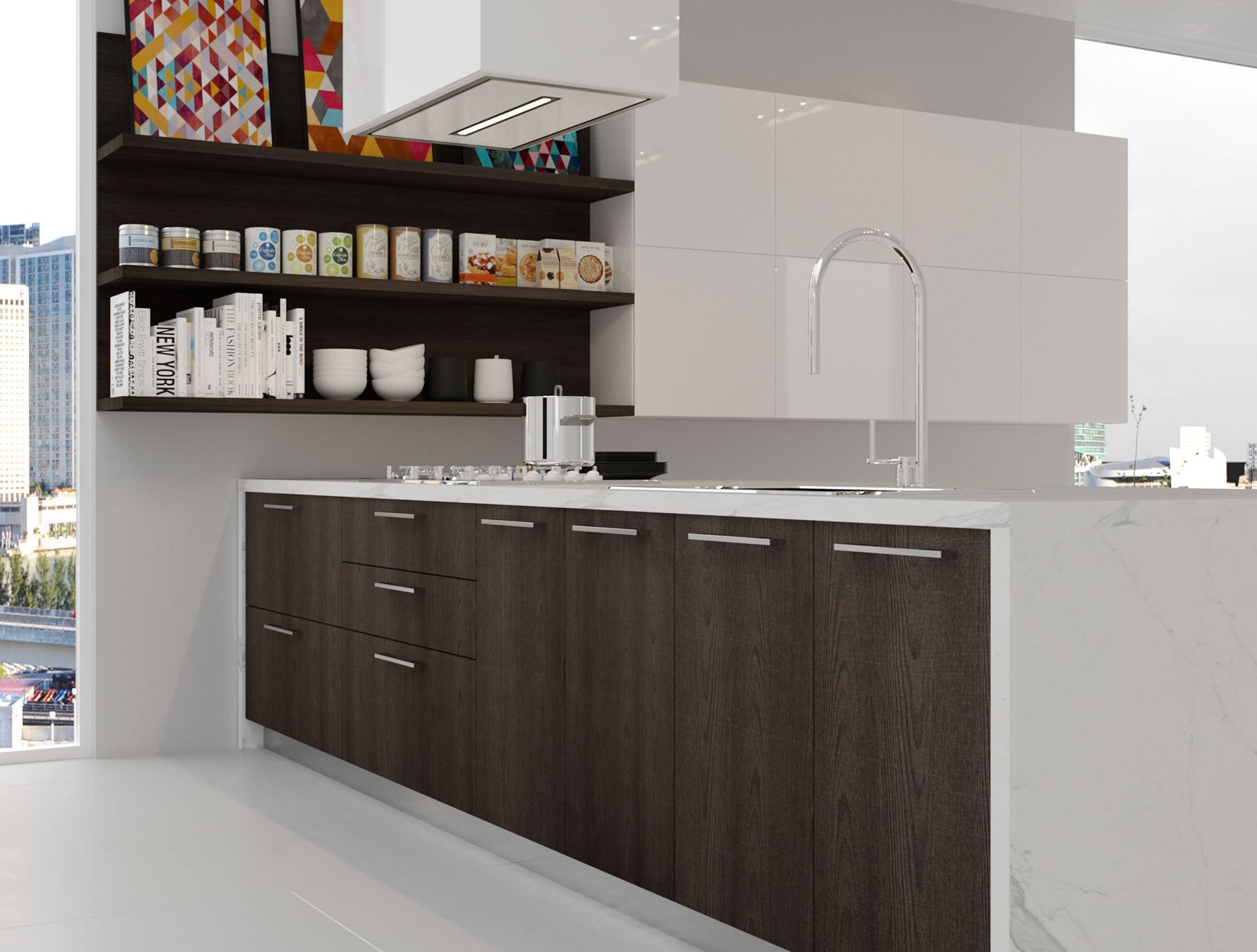 Modern Kitchen Cabinet Design Ideas - Stylish & Functional Storage Solutions for Small & Large Kitchens | Perfect for Home Renovation & Organization