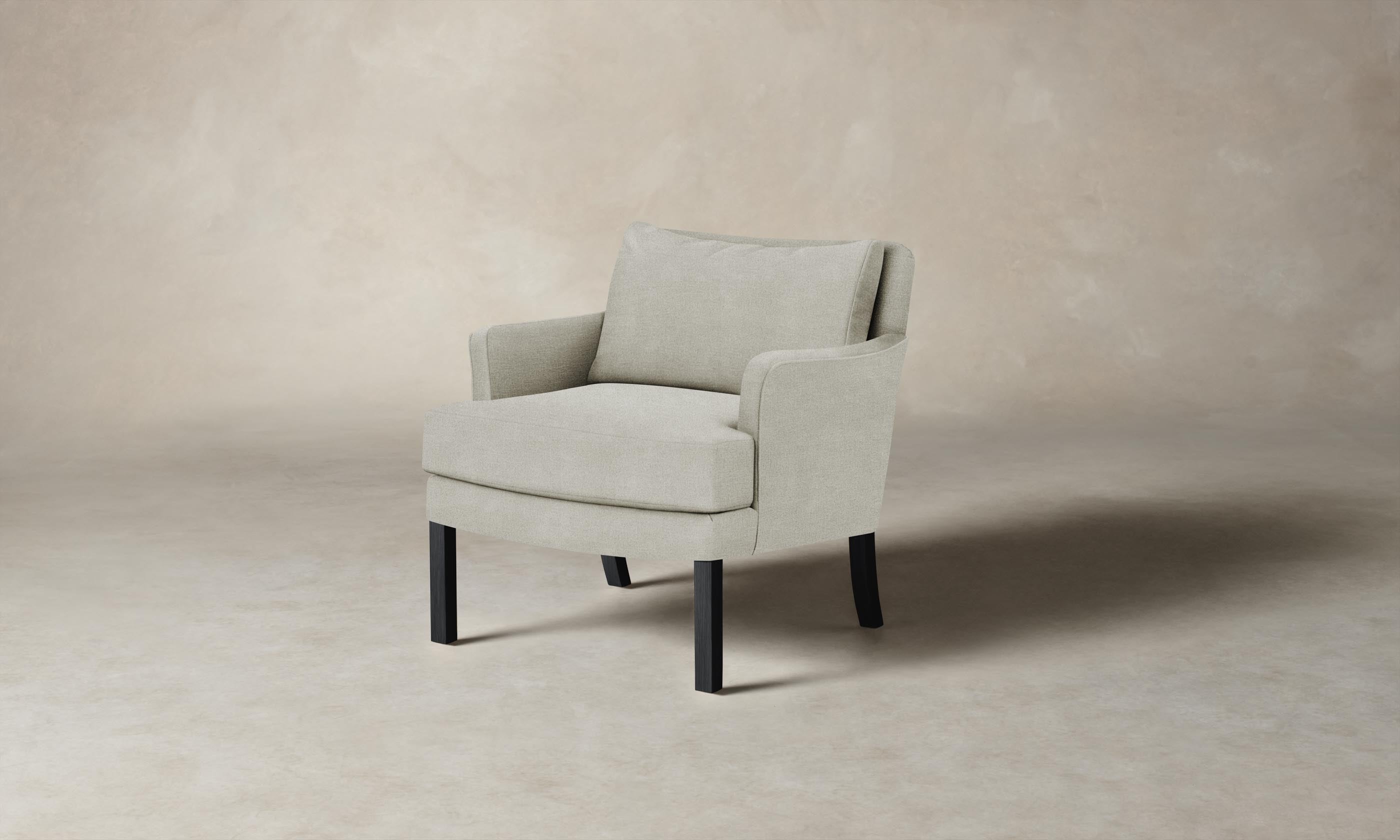 Kaye Performance Mélange Weave Flint Chair - Modern Office & Home Desk Chair with Ergonomic Support for Work & Study