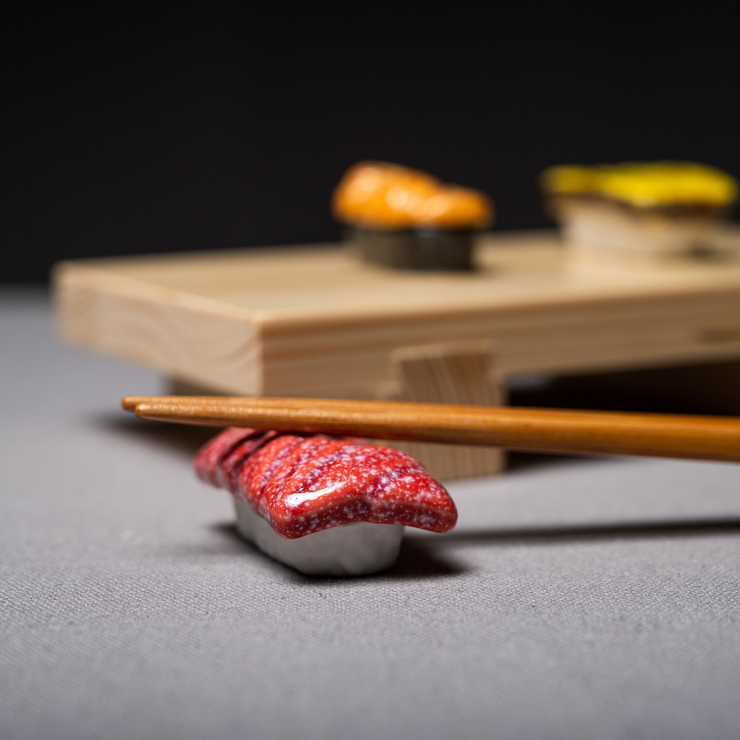 Premium Sushi Chopstick Rest - Elegant Single Nigiri Holder for Japanese Dining, Sushi Parties & Asian Cuisine Decor