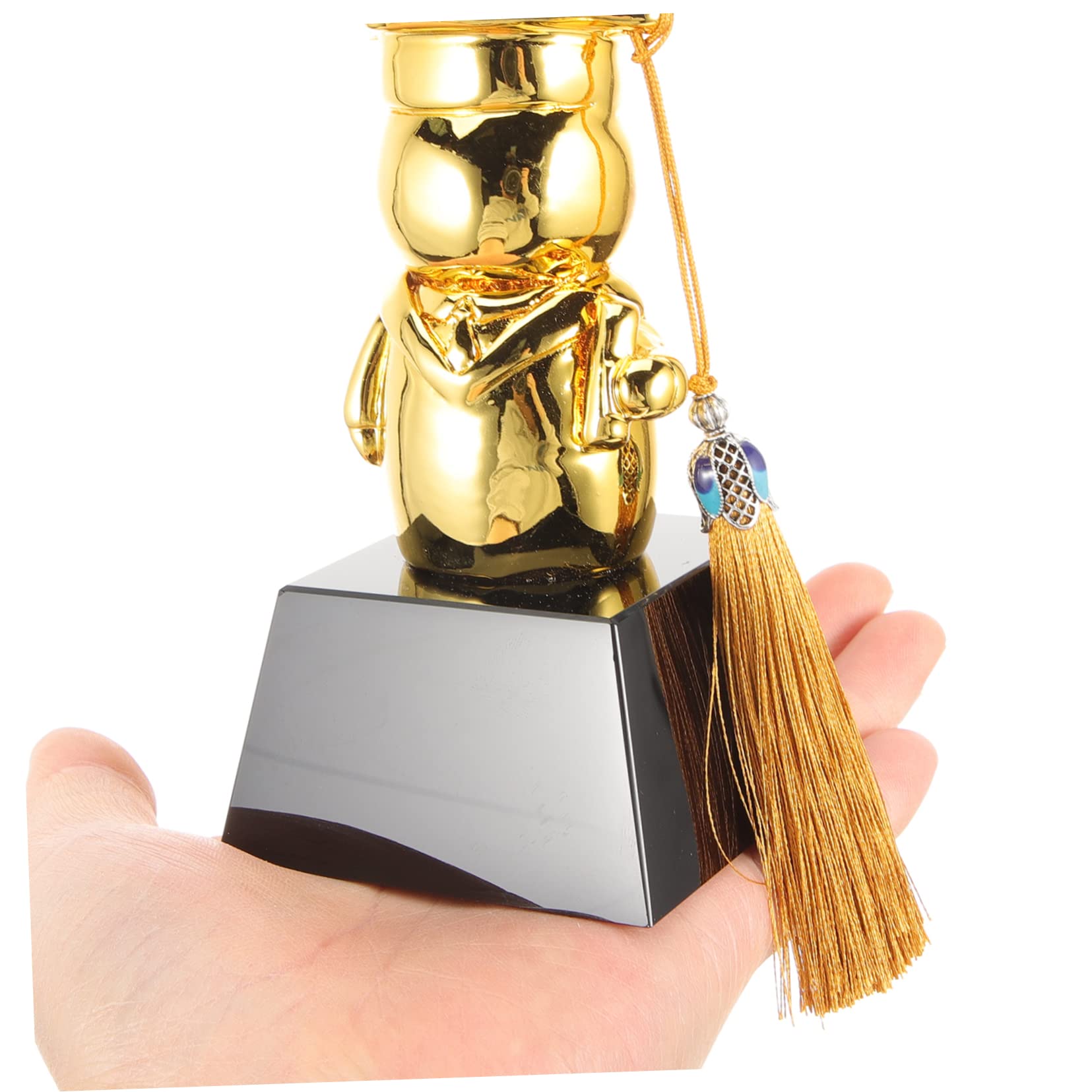 SWAYVES 3-Piece Gold Soccer Trophy Cup Set - Sports Awards for Kids, Champions, and Soccer Teams - Perfect for Birthday Parties, School Events & Soccer Tournaments