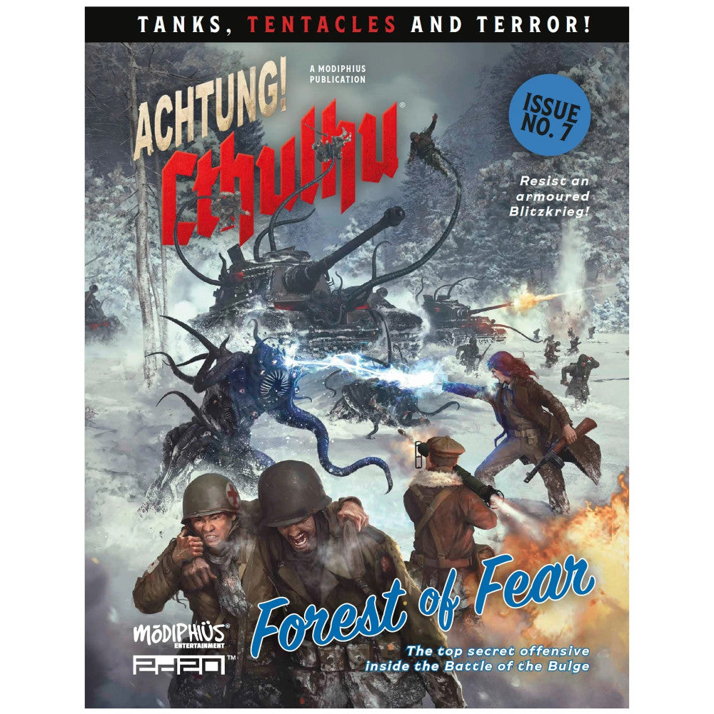 Achtung! Cthulhu 2d20: Forest of Fear RPG Expansion - Horror Tabletop Game for Lovecraftian Adventures & Roleplaying Scenarios