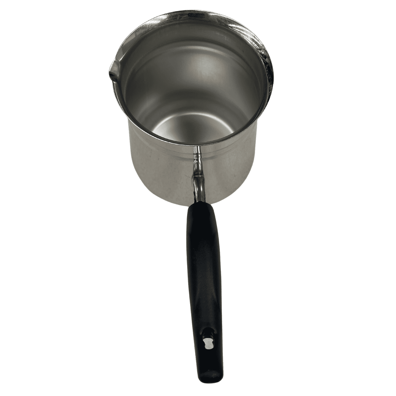 1.2L Stainless Steel Turkish Coffee Pot with Handle - Milk Warmer Jug for Stovetop & Camping - Perfect for Turkish Coffee, Tea, and Hot Chocolate Making