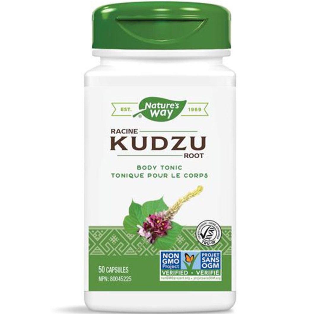 Nature's Way Kudzu Root Extract 50 Capsules | Herbal Supplement for Liver Support & Detox | Perfect for Daily Wellness & Stress Relief