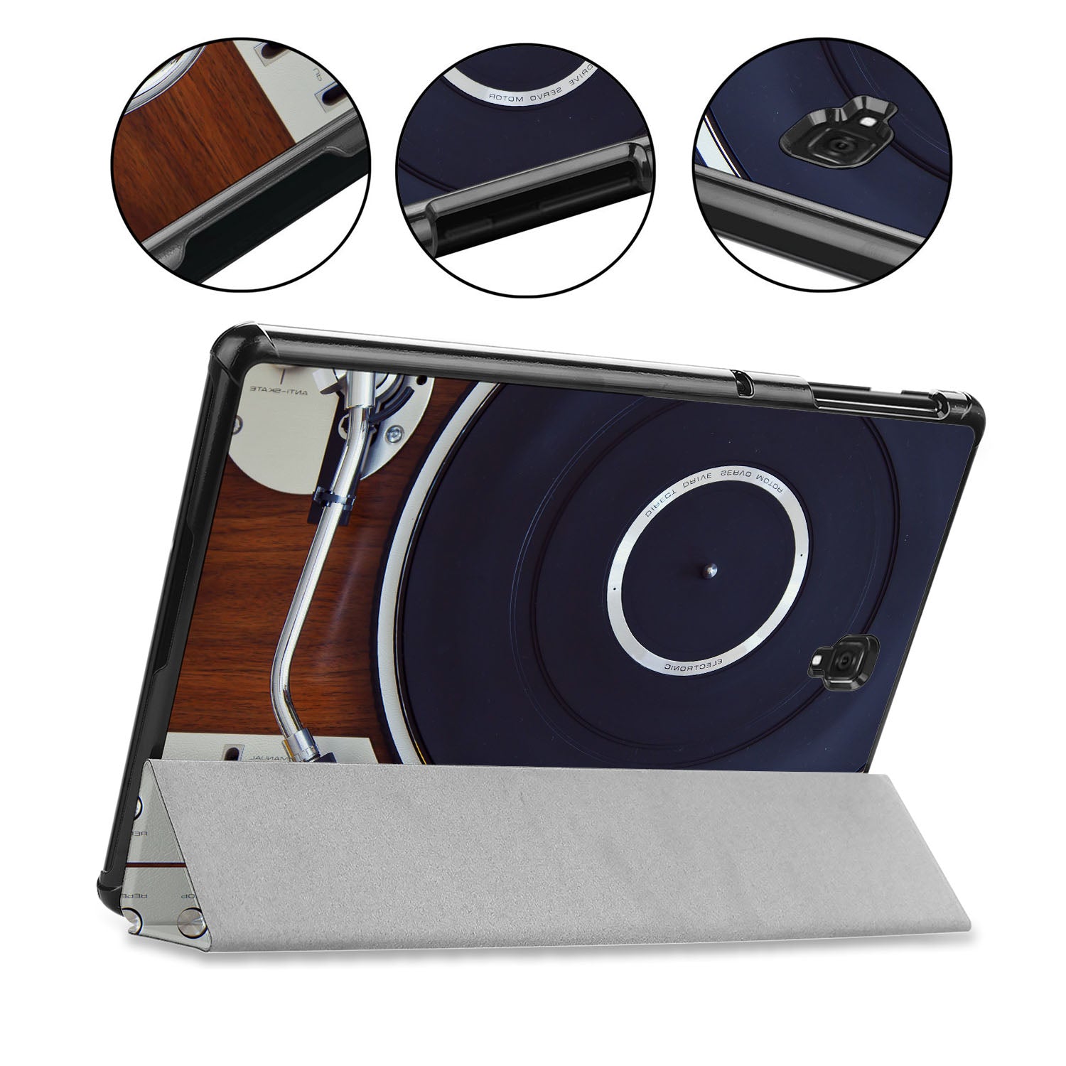 Samsung Tablet Case - Retro Vintage Style Protective Cover for Samsung Galaxy Tab A/S6/S7/S8 - Perfect for Work, Travel & Home Use