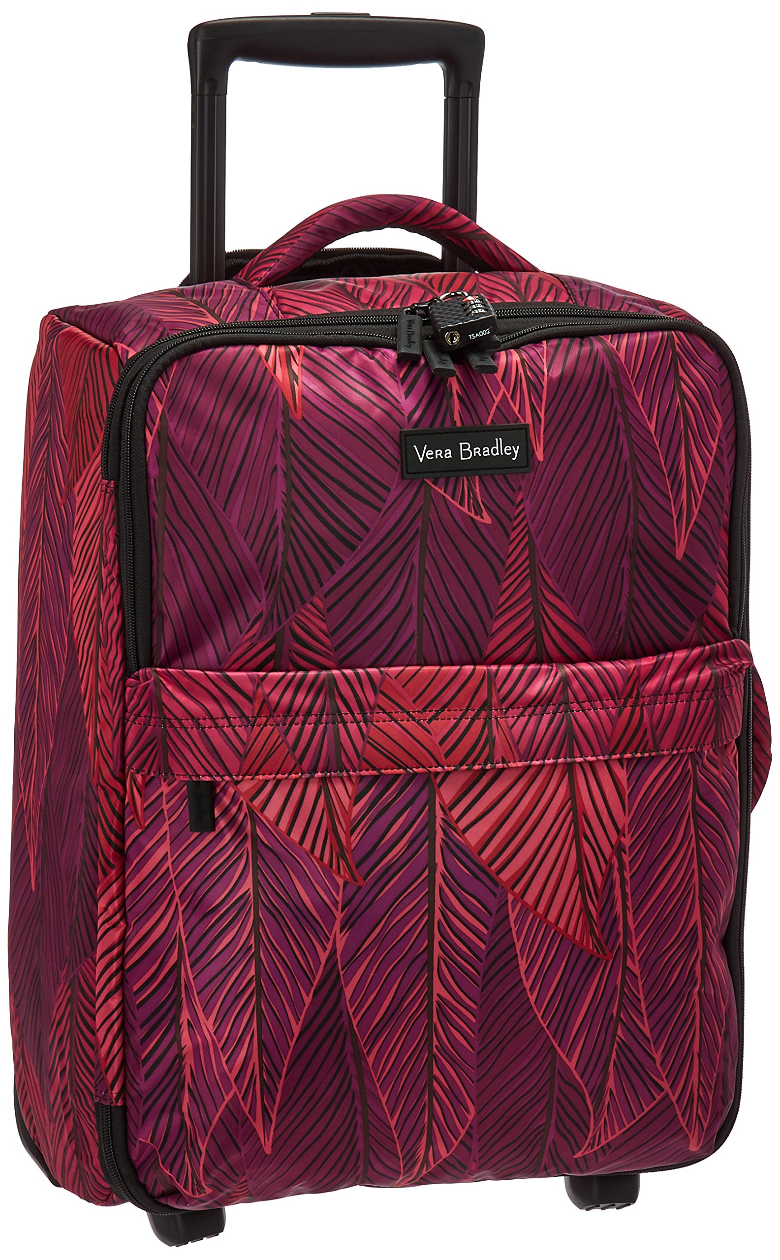 Vera Bradley Women's Foldable Rolling Carry-On Suitcase 20