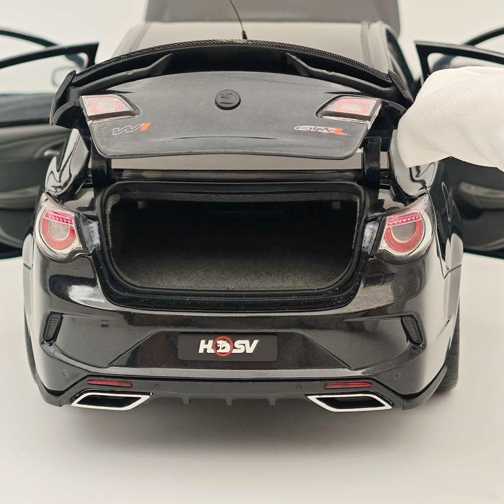 1:18 Scale Holden HSV GTSR W1 PHANTOM B182817E Black Diecast Model Car - Limited Edition Collectible Gift for Car Enthusiasts (Ships from USA) - Perfect for Display, Collection, and Racing Enthusiast Gifts