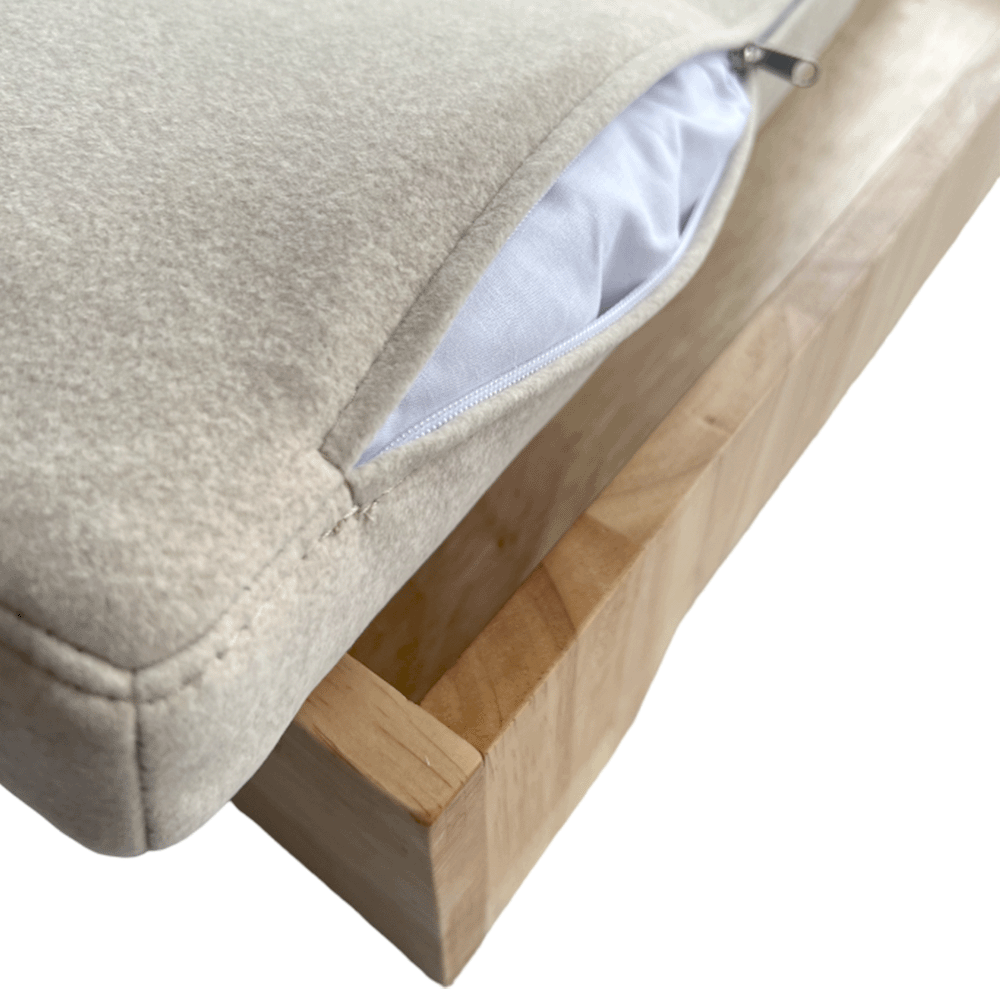 Premium Orthopedic Memory Foam Dog Bed for Large Dogs - Washable Cover, Waterproof Lining - Perfect for Home, Crate & Travel Use