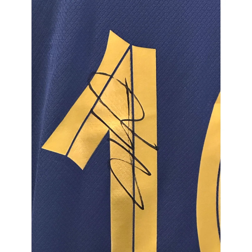 Authentic Kylian Mbappé Autographed 2022 France Nike Soccer Jersey with Panini COA - Navy Blue - Perfect for Collectors, Fans & Sports Memorabilia Displays