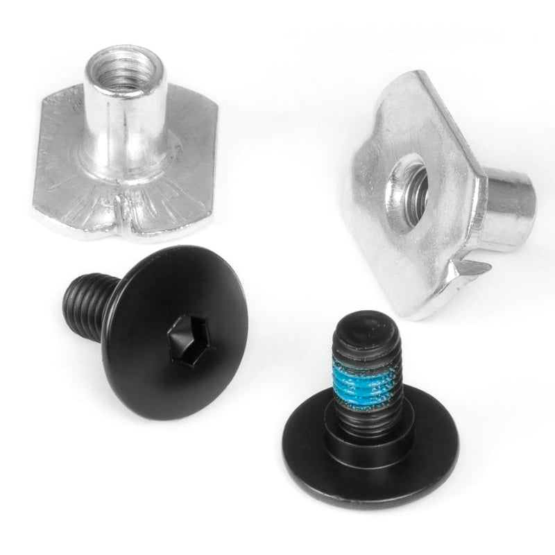 Powerslide Next Cuff Bolt Replacement Parts - 2 Pack Set for Inline Skates - Perfect for Skate Maintenance & Repair
